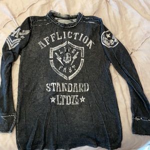 Men’s Large reversible long sleeve shirt